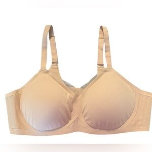 NWOT Honeylove Original CrossOver Bra Extra Large Sand Color